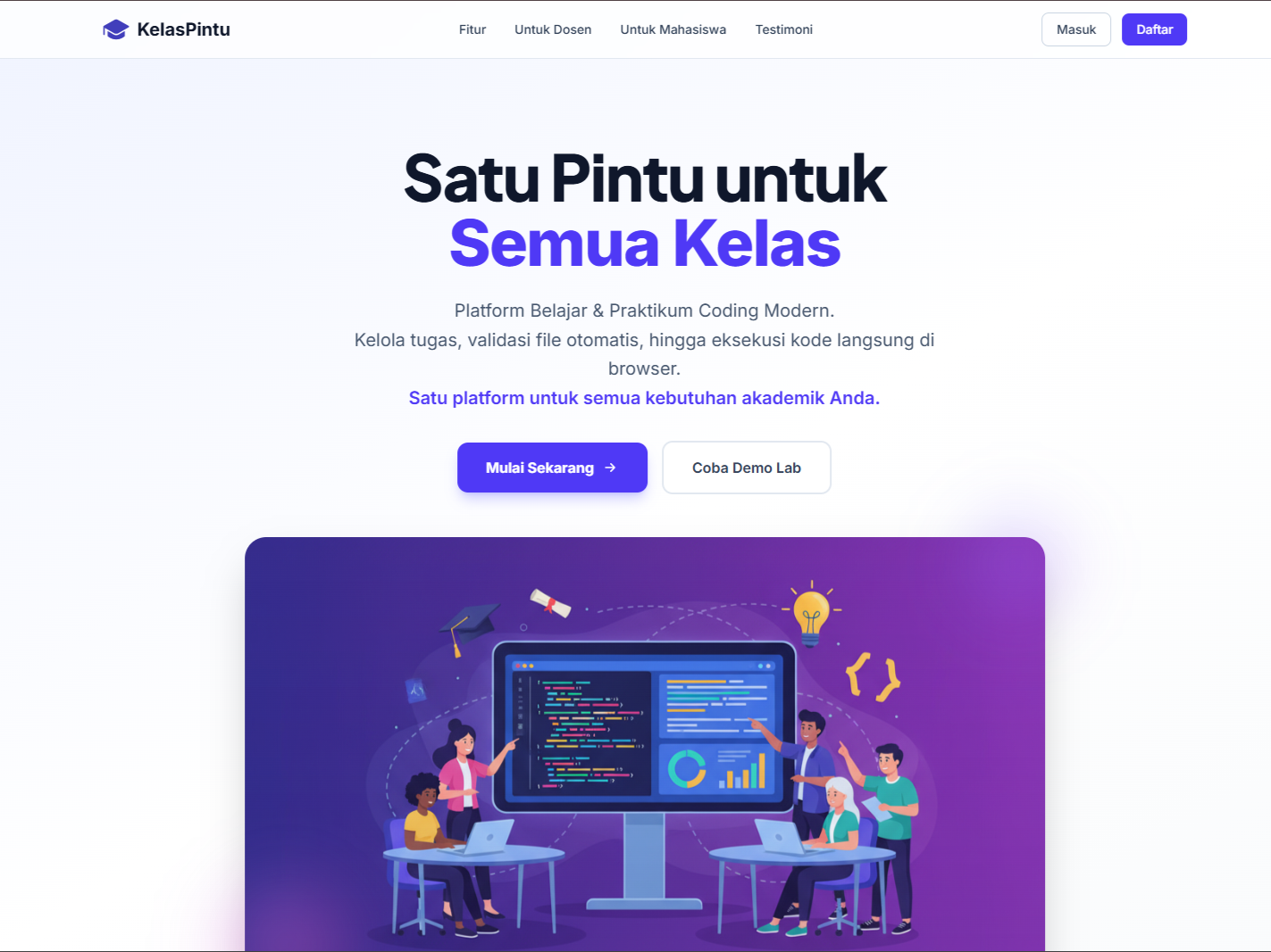 Sistem Manajemen Pembelajaran Online